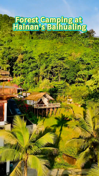 海南省Baihualingで森林キャンプ　週末に人気の静かなリトリート video poster