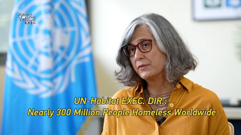 世界で約3億人がホームレス　国連機関トップが語る住宅危機【国際ニュース】 video poster