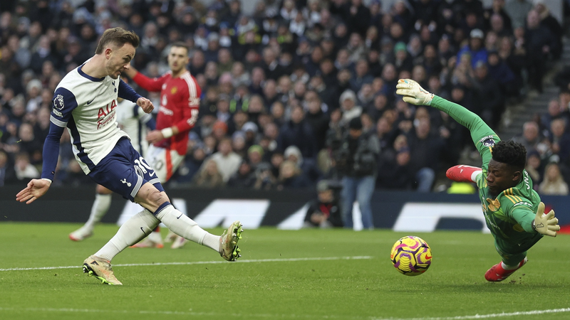 マディソン弾でトッテナム勝利　マンUを1-0で下しホーム不振脱出