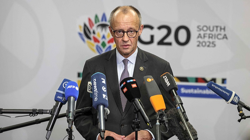 ウクライナ危機の終結はウクライナと欧州の同意が必要　メルツ独首相がG20で発言