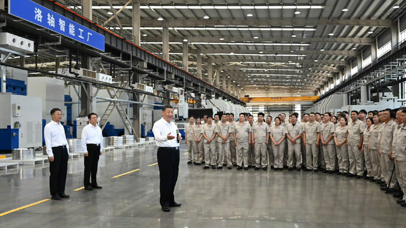 中国ニュース：習近平氏が河南省洛陽を視察　先端製造と文化観光