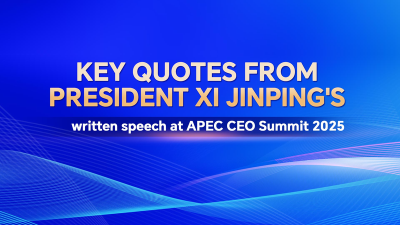 APEC CEOサミット2025：習近平氏「世界のビジネスに広大なイノベーション基盤を」