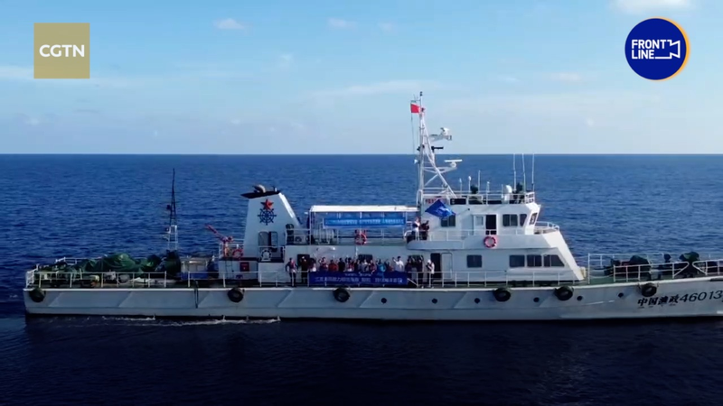 世界海洋デーに救護イルカ・ヤンヤン　三亜沖70海里で海へ帰る video poster