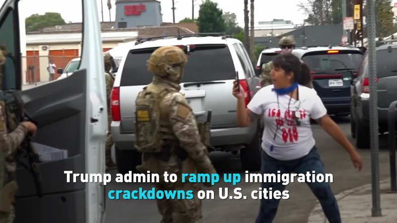 トランプ政権、全米で移民取り締まり強化　軍法務官を判事起用へ video poster