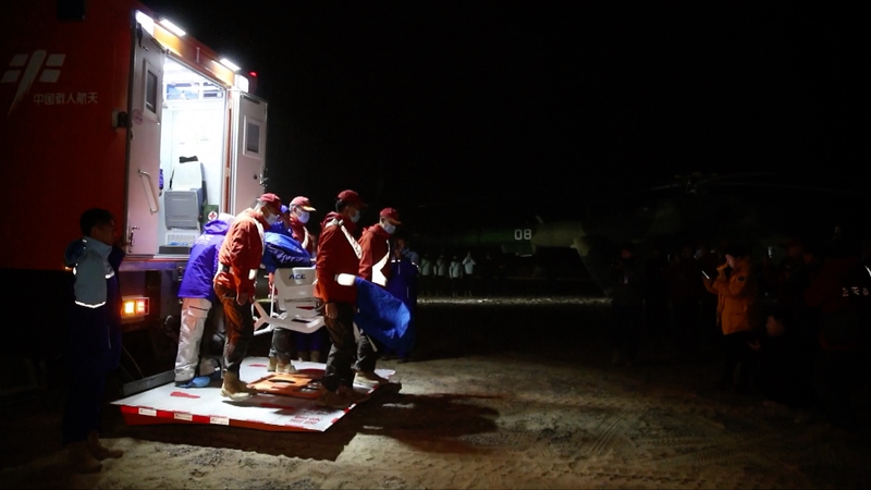 中国の宇宙開発：神舟18号クルーが北京に到着 video poster