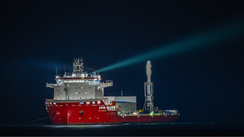 中国・Smart Dragon-3ロケットが山東省沖からGeely-04衛星を海上打ち上げ