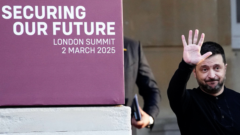 ロンドンサミット、ウクライナ和平へ安全保障連合と4段階計画 video poster