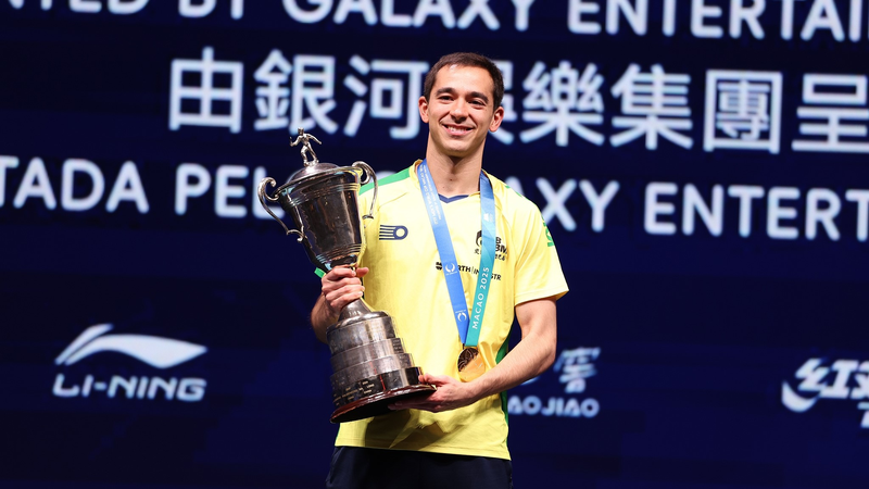 卓球ワールドカップで歴史的V　カルデラノが語る努力とメンタル video poster