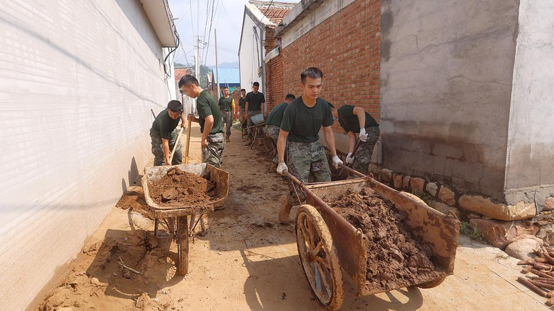 北京豪雨 被災行政村で電力・通信が全面復旧　なお9人不明