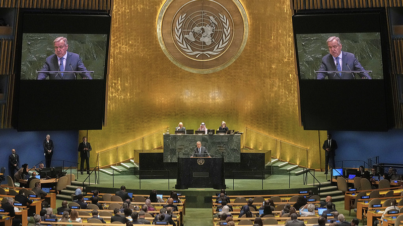 国連会議、「ニューヨーク宣言」でイスラエル・パレスチナ二国家解決を支持