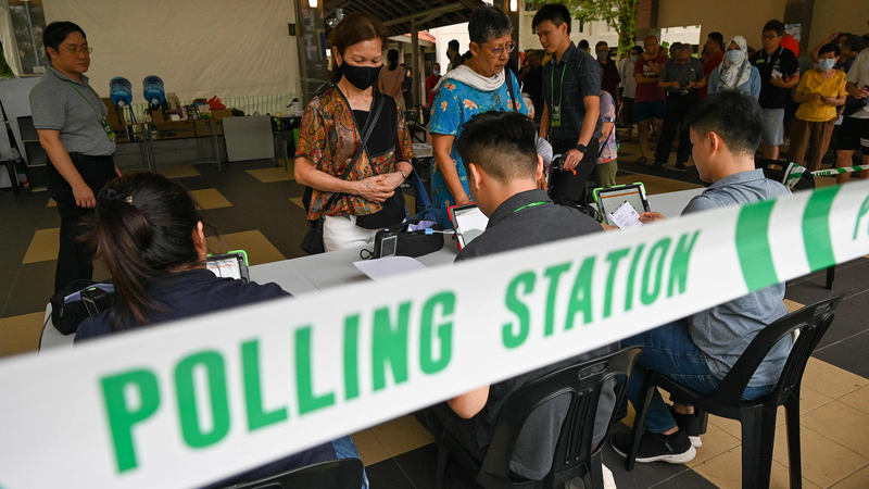 ALQBVO15COLI4FFA91JO - NewsTomo – 日本語で読む、世界のニュースハブ シンガポール、次期総選挙前に選挙人名簿を公開 有権者275万人超