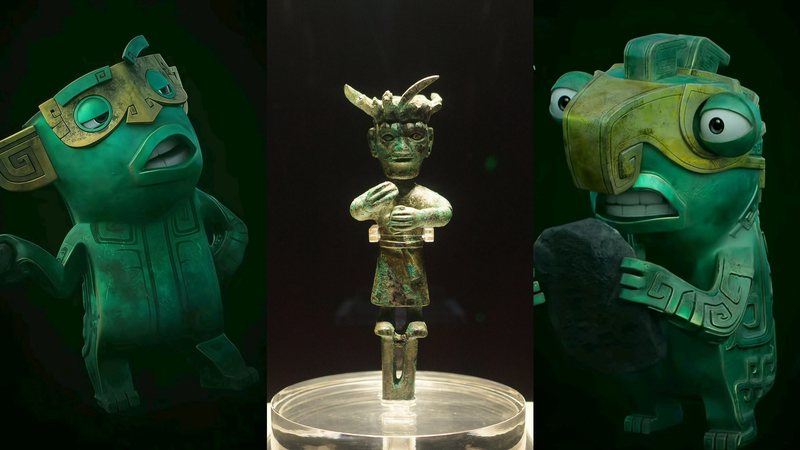 映画「哪吒2」の境界獣のルーツ　成都・金沙遺跡博物館を訪ねて