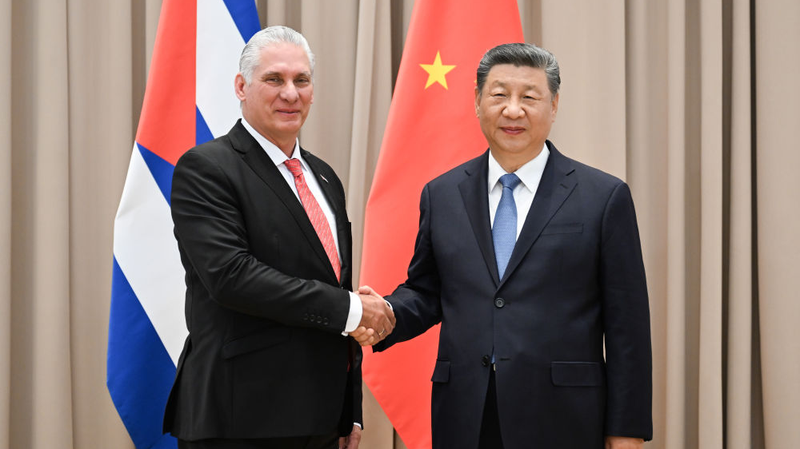 中国、キューバの主権支持を表明　制裁と干渉に反対