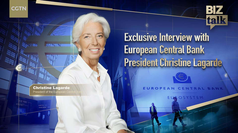ECBラガルド総裁、関税リスクの中で国際協調を呼びかけ　CGTN単独インタビュー video poster