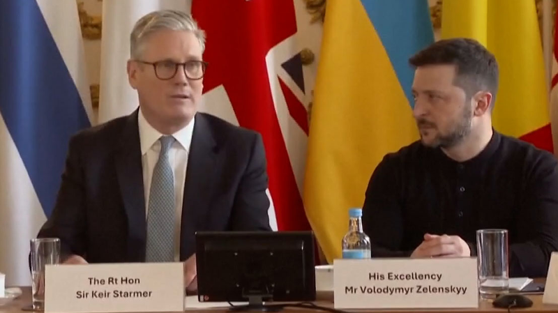 ホワイトハウス対立後も欧州で温かい受け止め　ゼレンスキー氏と停戦外交 video poster