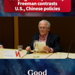 「いじめ」か「責任」か：チャス・フリーマン氏が米中外交を対比 video poster
