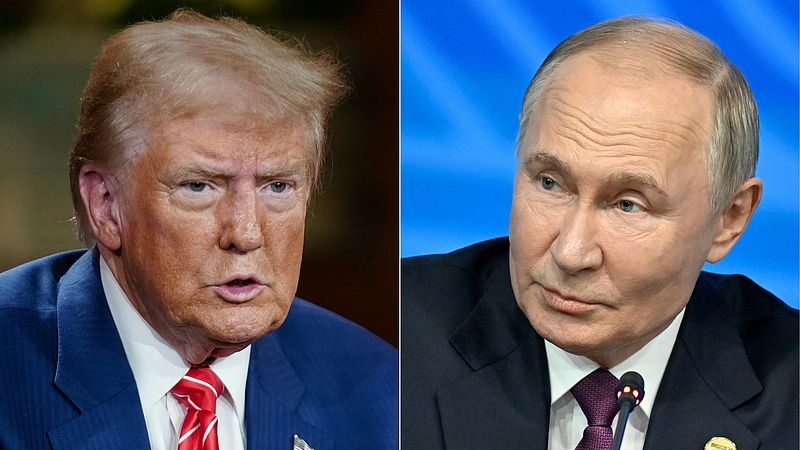 トランプ米大統領、プーチン氏との会談中止　ロシア石油大手2社に新制裁