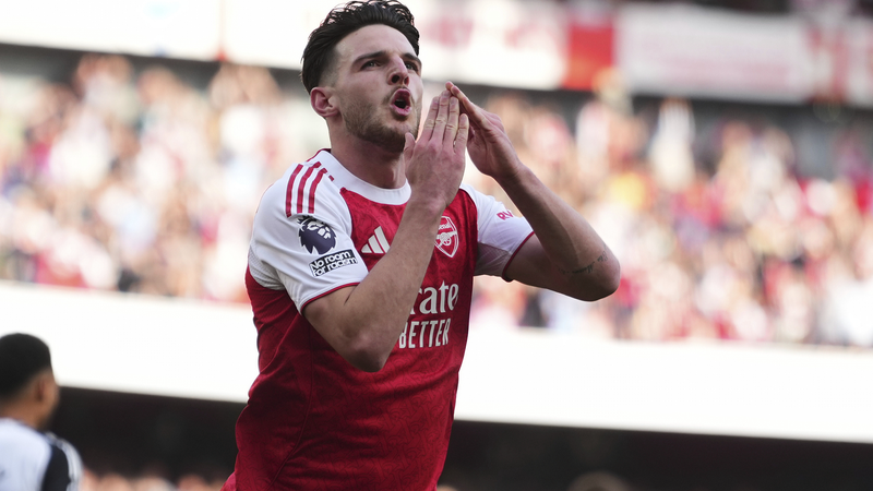 アーセナル、ライス弾でニューカッスル撃破　翌季CL出場権を確保