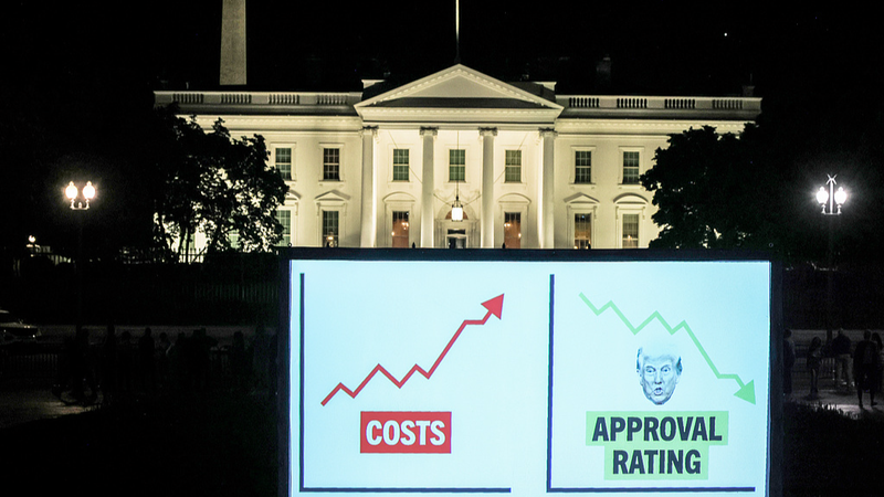 CGTN世論調査：トランプ2期目100日後に支持率急落、世界で対米不信が拡大