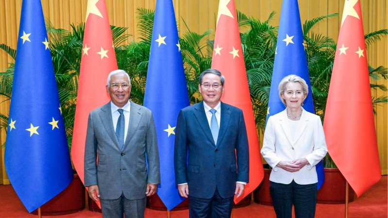 中国・EU関係は「協力が基調」 李強首相が首脳会談で強調