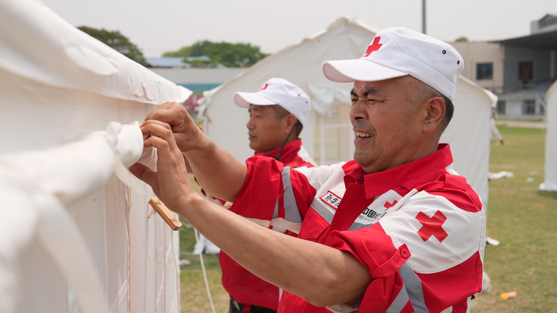 ミャンマー地震で中国紅十字会が救援　マンダレーから最新情報 video poster