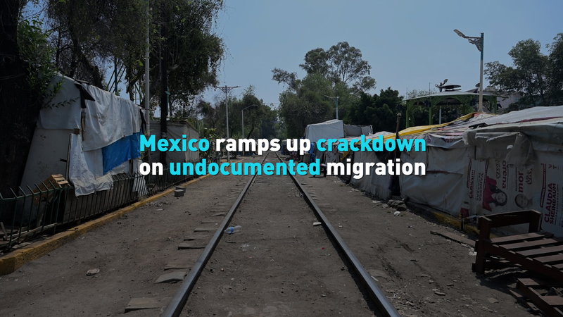 メキシコが不法移民取り締まりを強化　米国境で何が起きているのか video poster