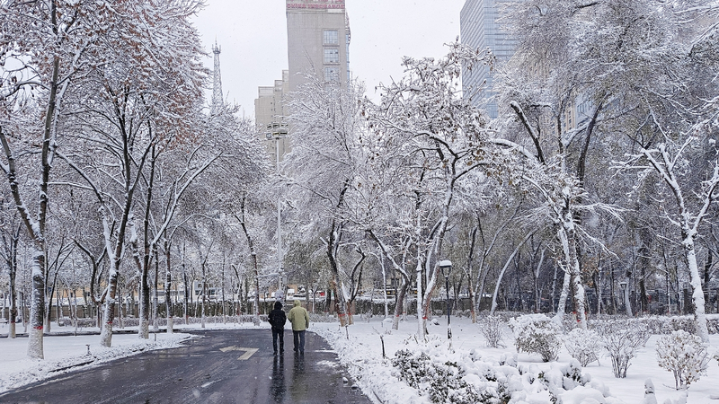 新疆で猛吹雪　交通まひと厳寒の中で続く生活と対応 video poster