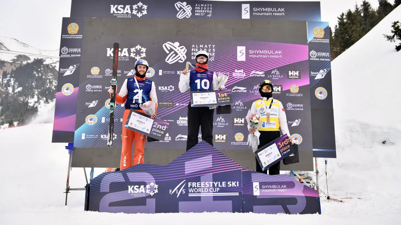 フリースタイルスキーW杯アルマトイでワン・シンディが3年ぶりV