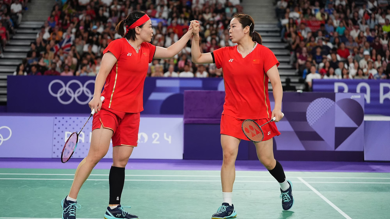 バドミントン女子ダブルス陳清晨＆賈一凡、パリ五輪金メダルを語る video poster