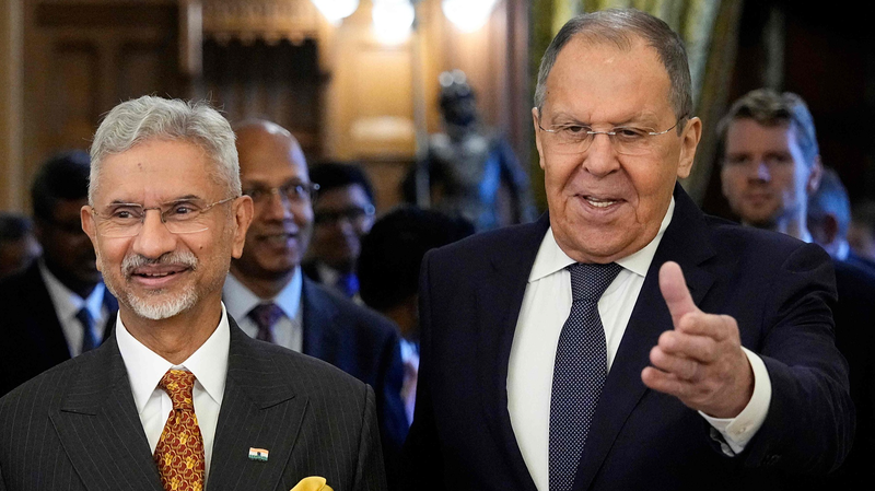 インドとロシア、モスクワ外相会談で貿易拡大へ　米国の高関税に揺れない関係