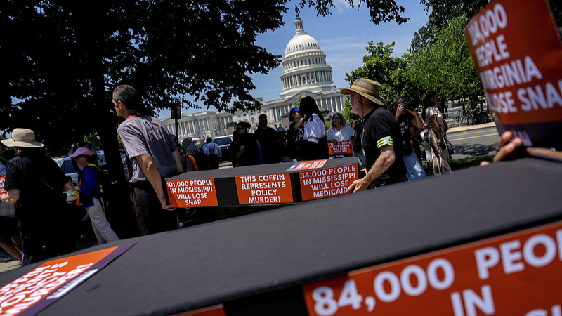 世界の9割がトランプ減税・歳出法案に否定的　CGTN世論調査