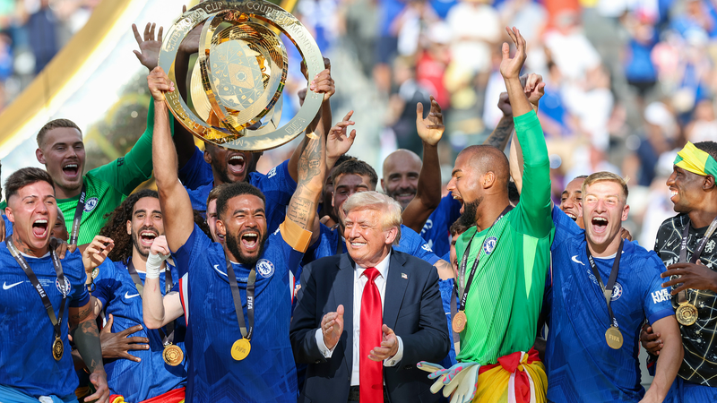 パルマー2発でチェルシーV　PSGを3-0撃破しクラブW杯制覇