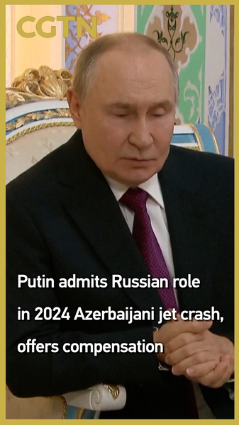 プーチン氏、2024年アゼルバイジャン機墜落へのロシア関与認め補償表明 video poster