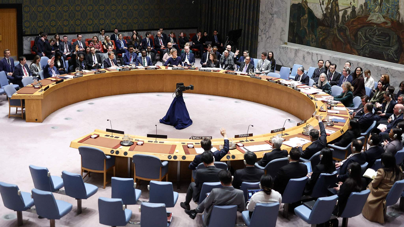 国連安保理、ウクライナ巡る米国起草決議を採択