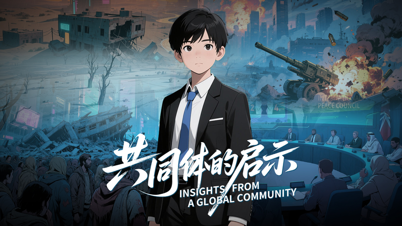 反ファシズム戦争80年を描く中国発アニメ「Insights from a Global Community」 video poster