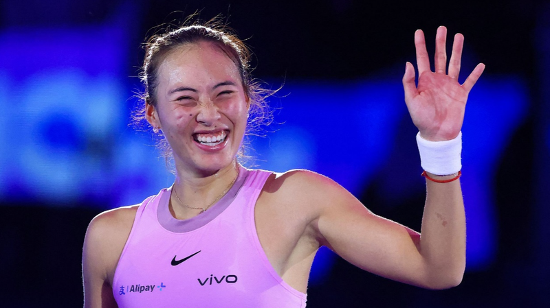 テニス鄭欽文がWTAファイナルズ初の決勝進出　中国女子の新たな一歩