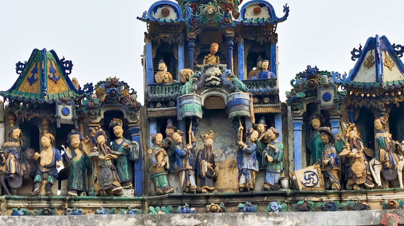 国際ニュース：Foshan Ancestral Temple　屋根の陶磁装飾に宿る嶺南の物語