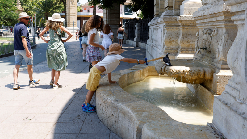 猛暑が南欧経済を直撃　マドリードのゴリラ着ぐるみが語る現実 video poster