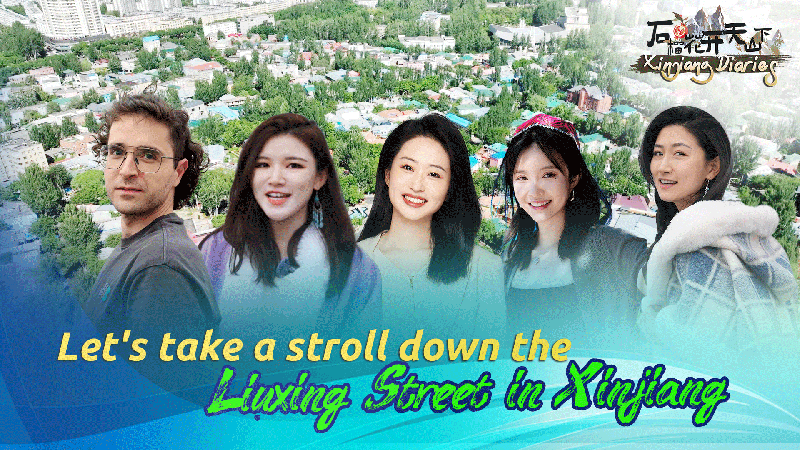新疆イリの「六芒星の街」リウシン通り、多文化が交差する散歩道 video poster
