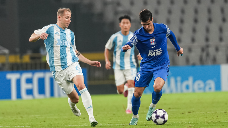 上海申花が蔚山HDと1-1ドロー　AFCチャンピオンズリーグ・エリート