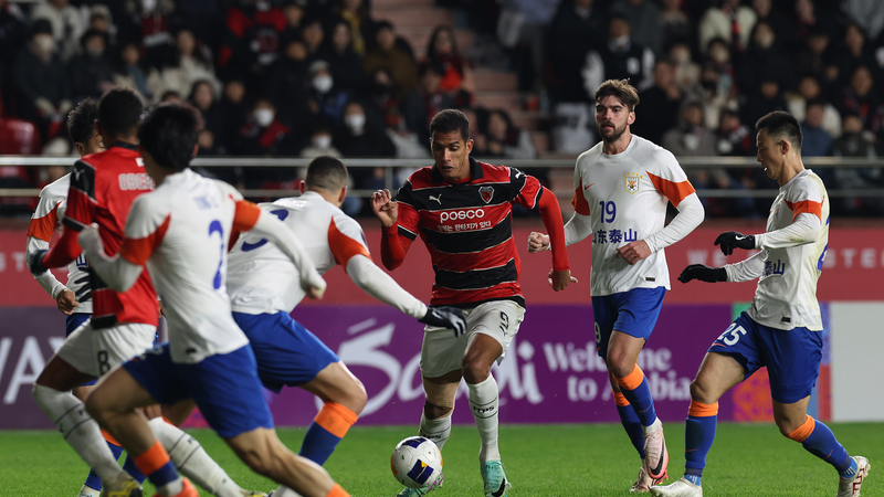 AFCチャンピオンズリーグ：ポハンが山東泰山に4-2勝利
