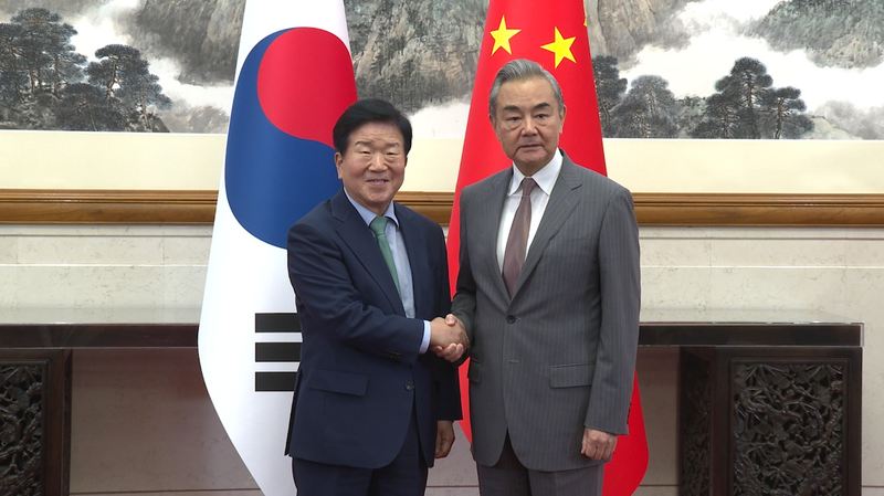 中国・韓国関係は「善隣友好と違いの棚上げ」　王毅外相が強調 video poster