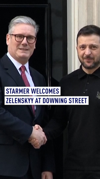 欧州首脳がロンドンでウクライナ支援協議　米国との亀裂を背景に video poster