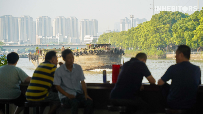 無錫を流れるグランドキャナル　大運河がつくる水辺の都市生活