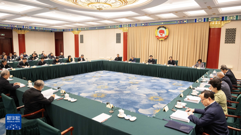 王滬寧氏、第14期全国政協第3回会議の準備徹底を指示