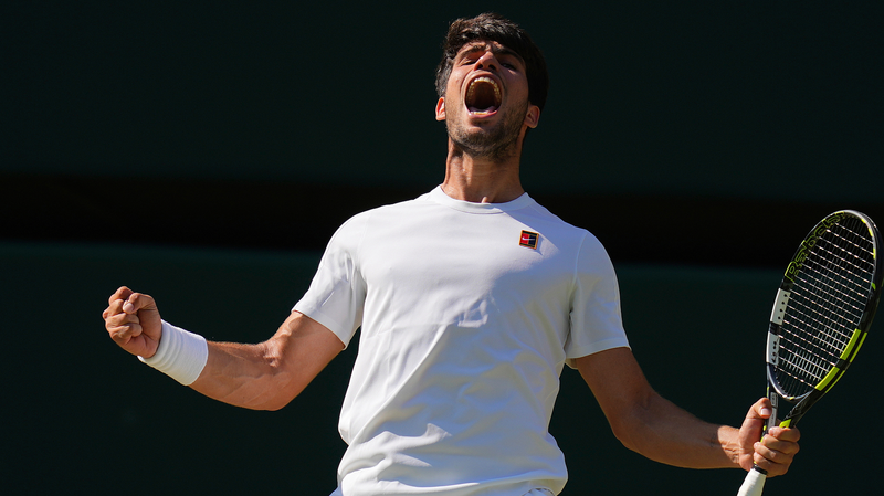 ウィンブルドン決勝はアルカラス対シナー　全仏決勝から5週間の再戦へ