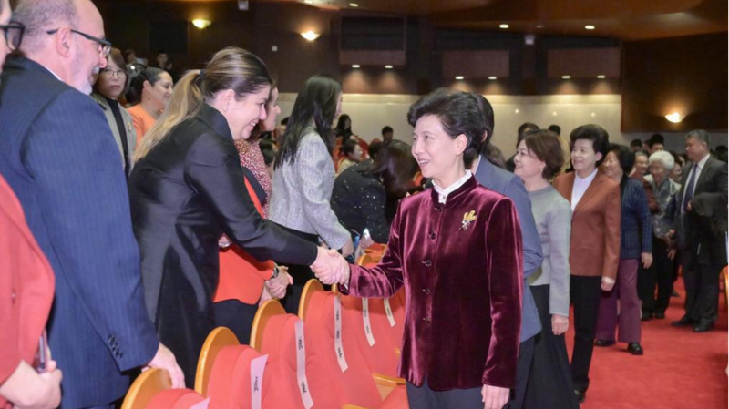 HTYEUI3C7Q1V4MQMSVET - NewsTomo – 日本語で読む、世界のニュースハブ 中国・北京で国際女性デー記念レセプション 女性の活躍と国際連携を強調