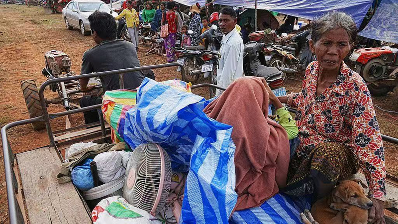タイ・カンボジア国境衝突　北カンボジア避難キャンプのいま video poster