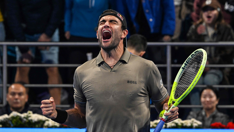 テニス国際ニュース：ベレッティーニがジョコビッチ撃破、カタールOP初戦で金星