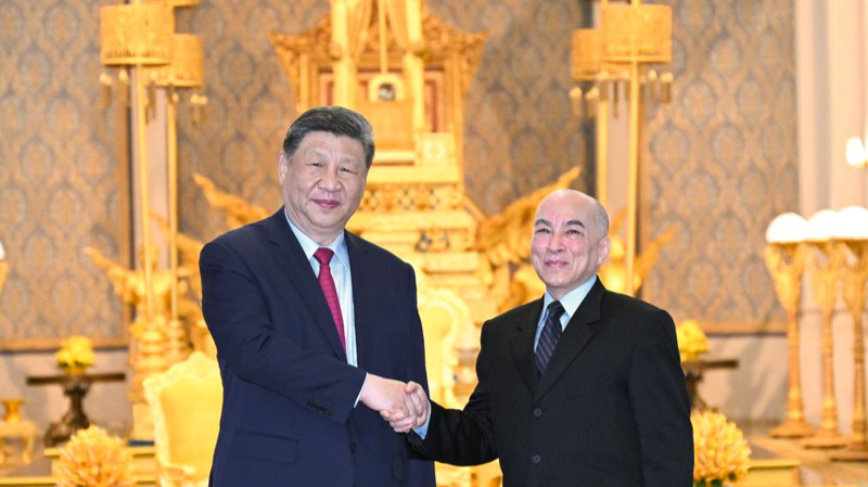 中国・カンボジアは「平等と信頼のモデル」習近平主席が語る協力
